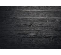 LYWYGG 7x5FT Natural Black Wooden Board Photography Background Children Adult Portrait Banner Backdrop CP-618