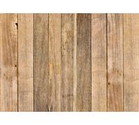 LYWYGG 7x5FT Rustic Wood Backdrop Natural Wooden Board Photography Background Baby Shower Birthday Party Banner Backdrops CP- 620