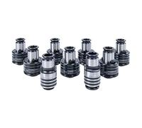 LYXCTECH GT12 JIS Collet Holder 9 PCS JIS Tapping Collets M3, M4, M5, M6, M8, M10, M12, M14, M16 Applicable Electric Tapping Machine M16R