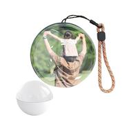 LYXFLHAN Personalized Memory Orb Ball Custom Video Orb Lamp for Photo & Video, Unique Gift for Valentine's Day, Christmas, Anniversary, Birthday, Inside Out Memory Sphere Light (White)