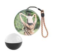 LYXFLHAN Personalized Memory Orb Ball Custom Video Orb Lamp for Photo & Video, Unique Gift for Valentine's Day, Christmas, Anniversary, Birthday, Inside Out Memory Sphere Light (Black)