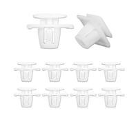 Lyxheth 10PCS Lower Outer Door Weatherstrip Clip, Car Clips, Protective Lower Door Mounting Trim Clips Replacement for 75315-S9A-004 75315S9A004, Door Panel Clips Fit for Honda CR-V 2002-On (10PCS)