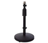 LyxPro DKS-1 Desktop Microphone Stand, Adjustable Height, Weighted Base, 3/8" - 5/8" adaptor