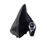 LYXSHBOZ 5/6 Speed Shift Knob For BMW 3 Series | ABS Plastic , Leather, Easy Installation,Comfortable Grip, Elegant And Stylish Look Interior Accessories(5 speed suit)