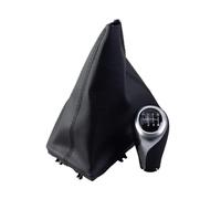 LYXSHBOZ 5/6 Speed Shift Knob For BMW 3 Series | ABS Plastic , Leather, Easy Installation,Comfortable Grip, Elegant And Stylish Look Interior Accessories(6 speed suit)