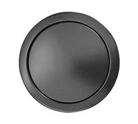 LYXXW Can Stainless Steel Trash Round Cap, Can Flush Auto Flap Trash, Grommet Kitchen Trash, Can Trash Cover, Flush Trash Can Cover, for Home Kitchen Dormitory Room Office,Grey