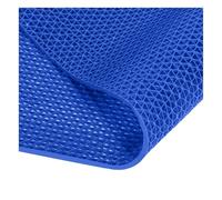 LYXXW Non-Slip Drainage Floor Mat, 0.22'' Thick Mesh Hole Pool Mat, Commercial PVC Mesh Hollow Mats, Outdoor Indoor Rug for Bathroom Patio Bath Shower,Blue,0.9x3m/3x10FT
