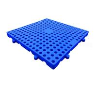 LYXXW Plastic Pallets, Interlocking Drainage Floor Tiles, Breathable Grid Article Racks for Kitchen Balcon Supermarket Garages Outdoor Closets Storage Rooms,50x50x5cm