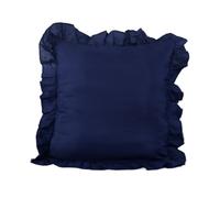 LYXYGMV 1 Pc Ruffled Pillowcase Core Envelope Pillow Shams Soft Breathable Non Shrinking For the Bedroom(Color03,45x45cm No Pillow)
