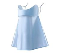 LYXYGMV Ice Silk UV-Proof Face Veil For Women, Breathable Half Face Mask With Eye And Neck Protection, Ideal For Outdoor Activities Suitable For Men, Women, Driving, Outdoor Sports(SKY BLUE)