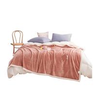 LYXYGMV Thiened Coral Fce Flannel Blanket For Student Dormi Bed Single Person Mattr Cover Summer Use Warm Modern Sle for Couch, Sofa, Armchairs(Khaki,200cmx230cm)