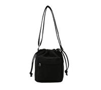 LYXYGMV Women Bag Middle Shoulder Bag Underarm Bag Casual Light Youth Crossbody Bag For Travel And Commuting(Black)