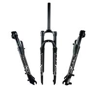 LYYCX AuroraXQ 700C Disc Brake Bicycle Front Fork, Quick Release P700CITY Aluminum/magnesium Alloy 29 inch City Bike Air Suspension Fork(700C)