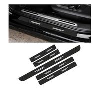 LYyeon 5 Pcs Car Door Sill Protection Strip, for Nissan Juke 2019-2024 car door sill protector scuff guard car door kick plates