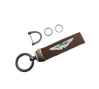 LYYFCB Keyring for Aston Martin DB7, Car Keyring, Family Present, Car Key Fob, Unisex, Car Accessories,Brown