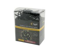 lyyt 120LED Battery String Light WW, Plastic, Warm White