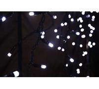 LYYT | 180 LED Outdoor Icicle String Light with Controller | Cool White