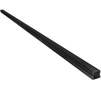 Lyyt | Aluminium Extrusion for LED Tape Profile | Tall Crown | Black | 1 Metre