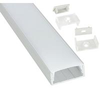 Lyyt | Aluminium LED Tape Profile | Wide Crown 2M