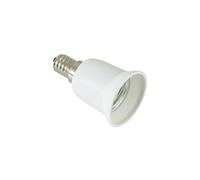 AVL183 - LAMP SOCKET CONVERTER (E14 - E27) 60W, CONVERTS EDISON SCREW 14 TO EDISON SCREW 27 FITTING