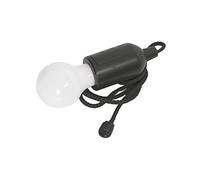 Lyyt AVL406 Black Battery Powered LED Hanging Pull Light for Indoor/SHELTERED Outdoor USE