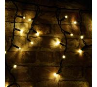 Lyyt-Connect 2M 100 Warm White Led Connectable Outdoor Icicle Lights