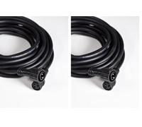 Lyyt | Connectable String Light Extension Cable | 5 Metre 2-Pin Indoor or Outdoor use (Pack of 2)