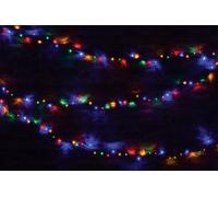 LYYT Indoor Outdoor Multi-Sequence Led Sheltered Christmas String Lights With 24-Hour Auto-Timer- Multicoloured