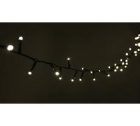 LYYT Indoor Outdoor Multi-Sequence Led Sheltered String Christmas Lights With 24-Hour Auto-Timer- Cool White