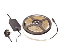 Lyyt LED Strip Light Kit - 5m Cool White - Plug & Play DIY Cuttable LED Tape - Self-Adhesive & Mains Powered - Waterproof IP65 Strip Lighting for Bedroom, Kitchen, Stairs & Home Décor