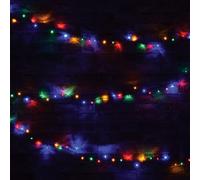 Lyyt Multi-Sequence LED Indoor/Sheltered Outdoor String Lights with 24-Hour Auto-Timer (Multi)