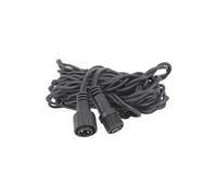 lyyt Outdoor String Light Extension Cable, Black