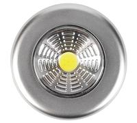 Lyyt | Set of 3 Battery Powered COB LED Push Lights, Self Adhesive - Bright, Long-Lasting, & Easy to Install | Wardrobes, Cupboards, Under Stairs, Deep Drawers & Attic Spaces