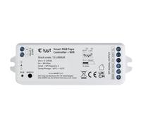 Lyyt | Smart RGB Pixel LED Tape Controller | Wireless Remote & WiFi Tuya App Control for Addressable LED Strip Lights with Multiple Modes, Scene Memory and Brightness Adjustment