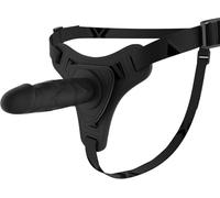 LYZD WAND Personal Adjustable Wearable TPE Soft Realistic Classic Hands-Free Suction Cup Tool for Female Big Cock Tools Wide Range of Uses Brings More Novel Experiences (Black)