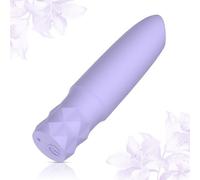 LYZD WAND Pocket Mini Quiet Waterproof Bul.let Rod Soft Toys Powerful Toy for Women Pleasure, Personal Mini Travel Bull.et Tool for Men and Women (Buet-Purple)