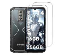 LYZXMY Pack of 2 tempered glass screen protectors for Doogee Blade 10/10 Pro/10 Ultra (6.56 inches), 9H hardness HD tempered glass film, no scratches, no bubbles, tempered glass screen protector.