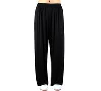 LYZXYZAI Tai Chi Pants Women Cotton Linen Kung Fu Wing Chun Training Pants Martial Arts Taichi Wushu Casual Harem Trousers Yoga Lantern Pant Martial Arts Morning Exercise Sweatpants,002,XL