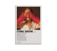 LYZYYW Ariana Grande Eternal SunshineCanvas Art Album Poster Hip-hop Artist Canvas Painting Album Oil Painting Decorate Teen Home Office12x18inch(30x45cm) Unframe-style-1