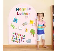 Lyzzxi Magnetic Arch Wall Decal (Pale Pink)