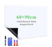 LYZZXI Magnetic White Boards for Walls: Family Plans and Learning Display | Self-Adhesive Whiteboard Paper with Smooth Dry-Wipe Surface - 60 × 90 cm for Weekly Timetables Homework and Study Notes