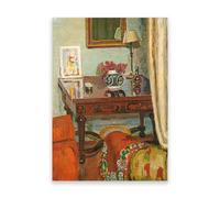 LZ6J8C9 Vanessa Bell Famous Painting Reproductions Abstract Painting Printed on Canvas Living Room Home Decoration Modern Art Painting (8 Fitzroy Street) 30x20cm No Frame