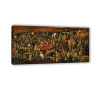 LZ6J8C9 Vintage abstract Chinese picture wall art World celebrity tree Chinese Traditional Landscape Canvas Poster for living room wall decor 60X120cm(24x47in) Innerframe