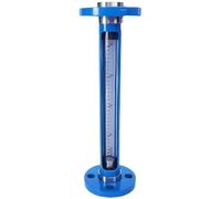 LZB-FA 10 series flange corrosion Ammonia gas/air glass rotameter liquid carbon steel thread metal material(0.12-1.2M3 PH -gas)