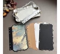 LZBRDY 3D Background Metal Cutting Dies for Scrapbooking - Lace Frame Die Cuts for DIY Wedding Party Cards & Album Decor (Heart-Shaped Frame 7.7 x 4.9 in)
