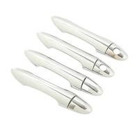 LZBZHB Car Exterior Outsidedoor Handle for Kia for Picanto for Morning 2011 2012 2013 2014 2015 2016 Car Exterior Door Handle Cover ABS Chrome Protector