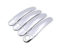 LZBZHB Car Exterior Outsidedoor Handle for Seat for Toledo 1M MK2 1999 2000 2001 2002 2003 2004 Chrome Exterior Door Handle Cover Car Accessories Stickers Trim Set(4Door 1 Keyhole)