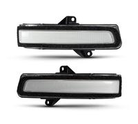 LZBZHB Dynamic For Suzuki For Swift 2012 2013 2014 2015 2PCS LED Dynamic Turn Signal Light Rearview Mirror Blinker Lamp Side Indicator Turn Signal Light(Clear lens)