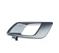 LZBZHB for Ranger 2012-2019 for Everest 2015-2019 AB3921970AB AB3921971AB Left Right Chrome Matte Interior Door Handle Car Interior Door Pull Handle Inner(Silver-Gray Left)