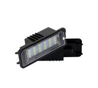 LZBZHB For VW For Passat For B6 For CC For Eos For Golf4 5 6 7 For MK7 For Polo For Superb For Seat 2pcs LED License Number Plate Light Car Lamp Licence Umber Plate Light
